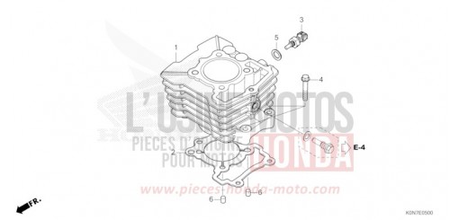 CYLINDRE CBF125MM de 2021